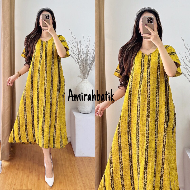 Daster Remaja Kekinian Dress Korea Pendek Ld 120 Jumbo Aurel Midi Dress Rayon Premium