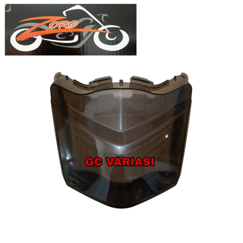 Cover Mika Lampu Refektor Depan Smoke Motor Beat Karbu Lama Tahun 2008-2012/Mika Kaca Lampu Depan Sm