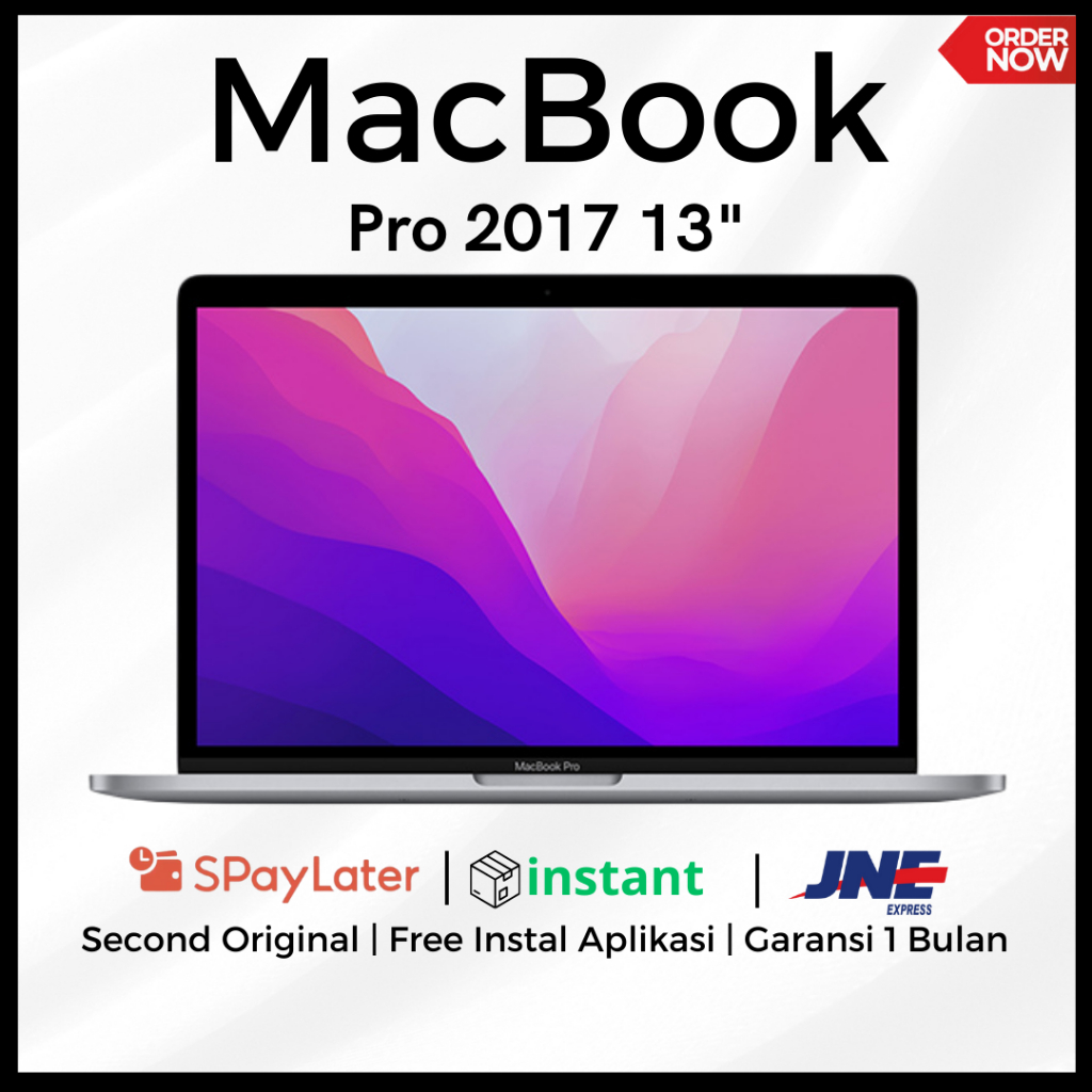 MacBook Pro 2017 13inci Second Original