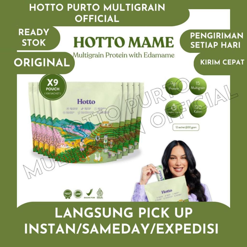 

Hotto Mame Protein Multigrain with EDAMAME 9 Pouch (108 sachet)