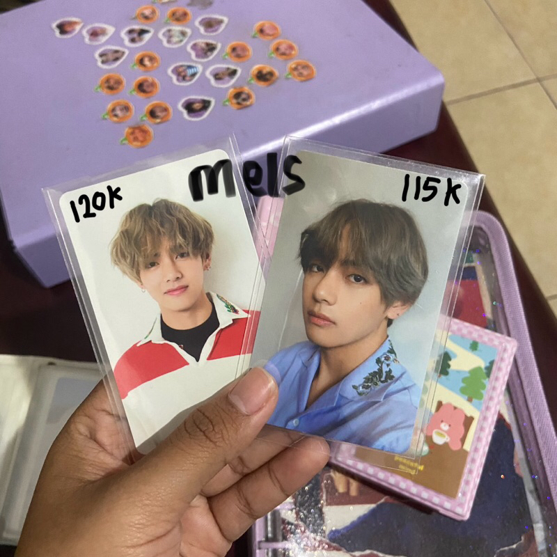 OFFICIAL PHOTOCARD ALBUM BTS HER L O V E TAEHYUNG V