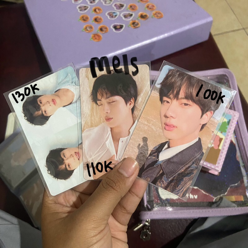 OFFICIAL PHOTOCARD BTS ALBUM TEAR Y O U R SEOKJIN PC