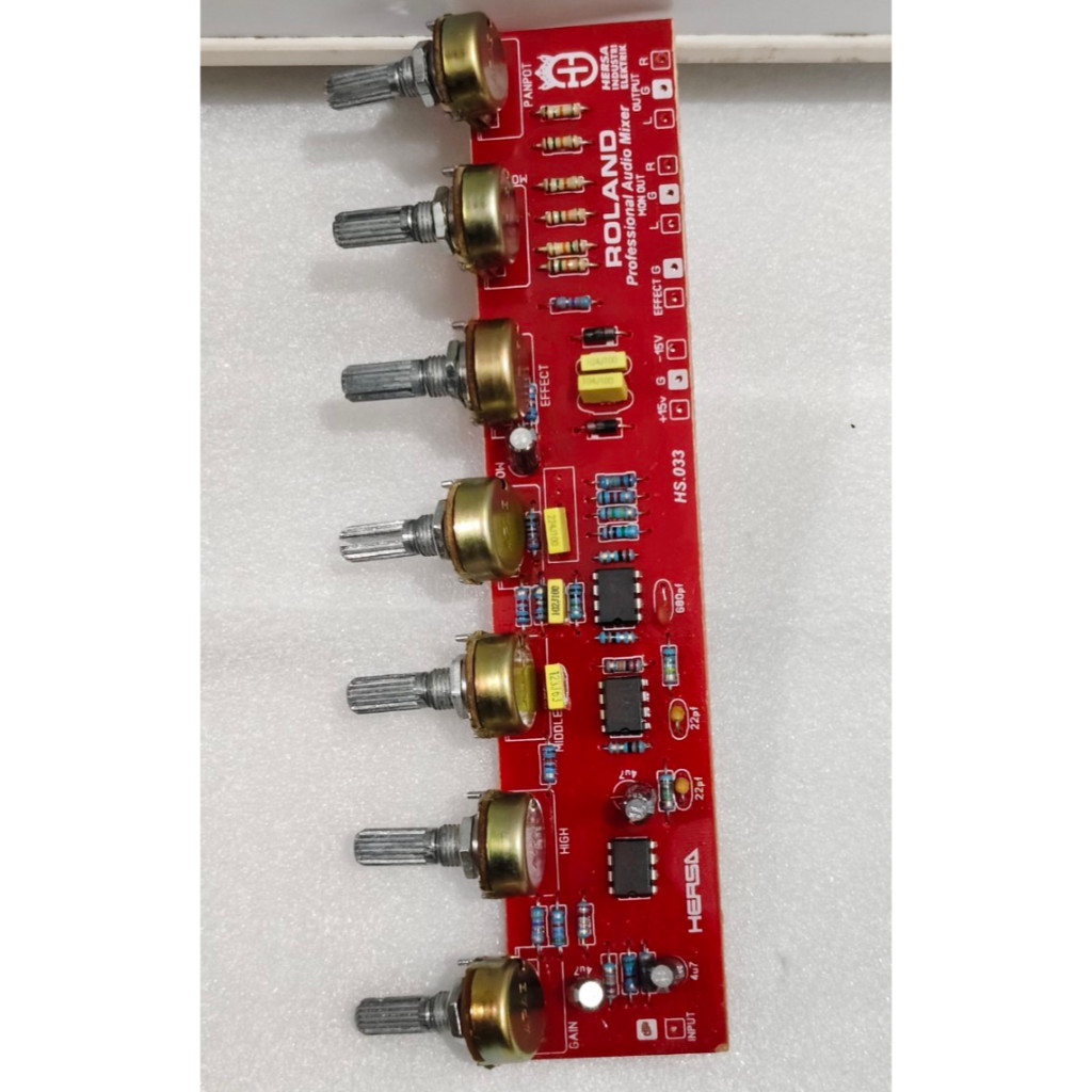 kit Mixer ROLAND 7 Potensio