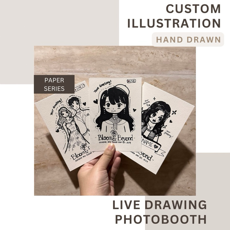 

(SEHARI JADI) CUSTOM ILLUSTRASI // POHOTOCARD CUSTOM ILLUSTRASI