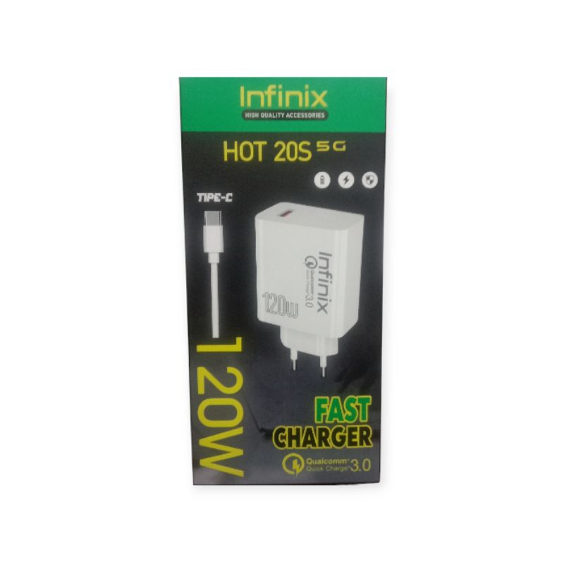 FAST - CHARGER INFINIX 180W ORIGINAL FAST CHARGING 180W  TYPE C/ INFINIX FAST CHARGER TYPE C/