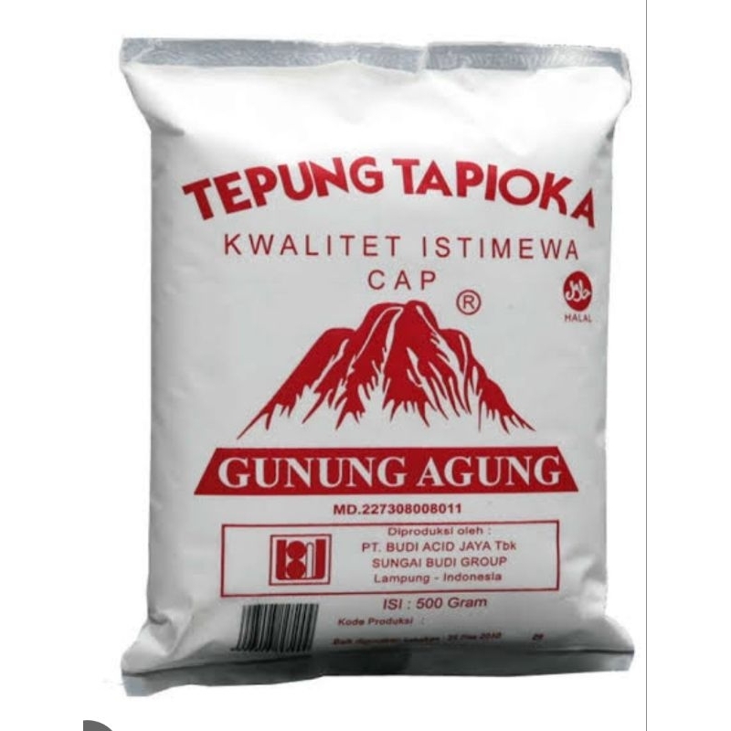 

tapioka gunung agung 500gr