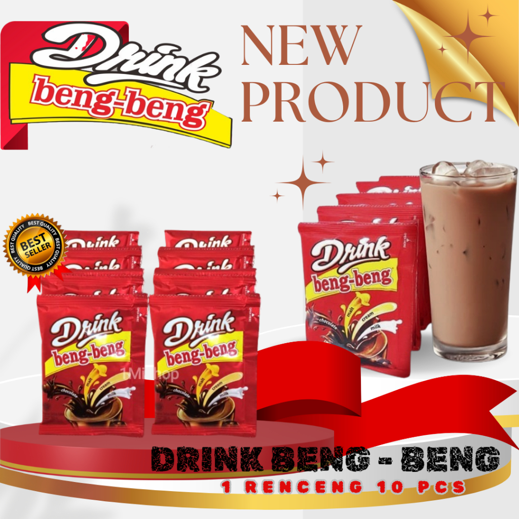 

MINUMAN COKLAT DRINK BENG-BENG1 RENCENG 10 PCS