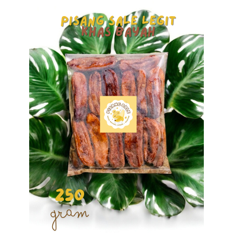 

Pisang Sale Legit Khas Bayah, Lebak - banten 250 Gram