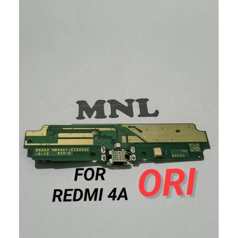 CONNECTOR CHERGER XIAOMI REDMI 4A ORI FULL IC ORIGINAL PAPAN CAS