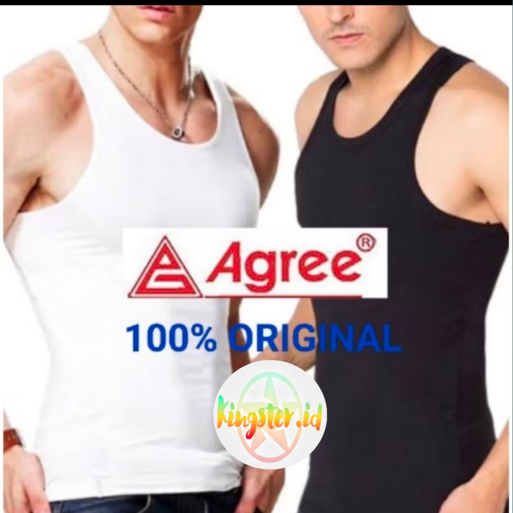 KAOS DALAM PRIA AGREE SINGLET / SINGLET PRIA AGREE
