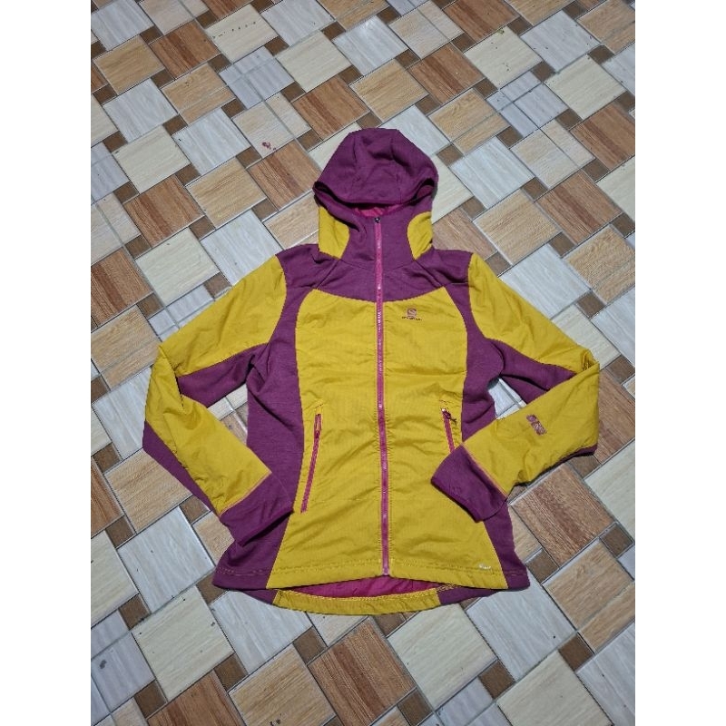 JAKET ORIGINAL SALOMON DRIFTER POLARTEC MID HOODIE WOMEN JACKET