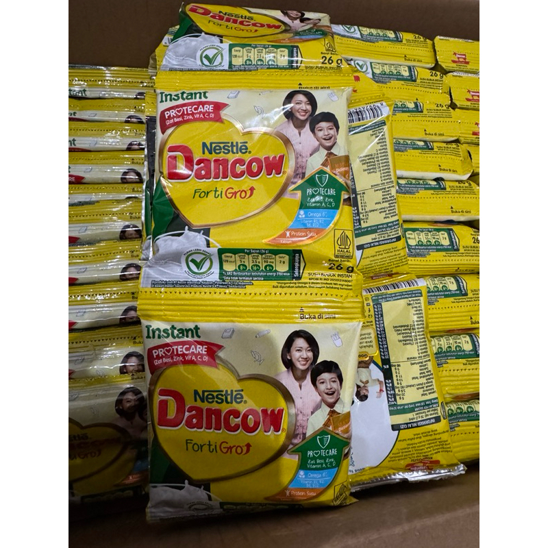 

Susu Dancow (Putih) 1 renceng isi 10 Sachet / Minuman / Nestle / Susu