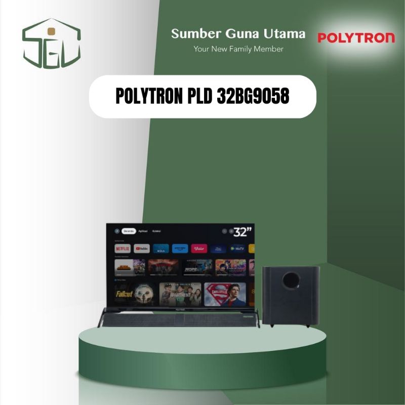 Polytron Android TV 32 inch PLD 32BG9058 / 32BG9058