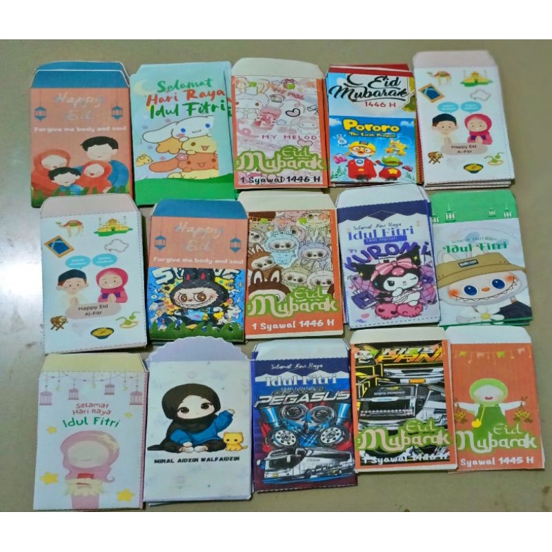 

AMPLOP LEBARAN MINI ISI 50 PCS