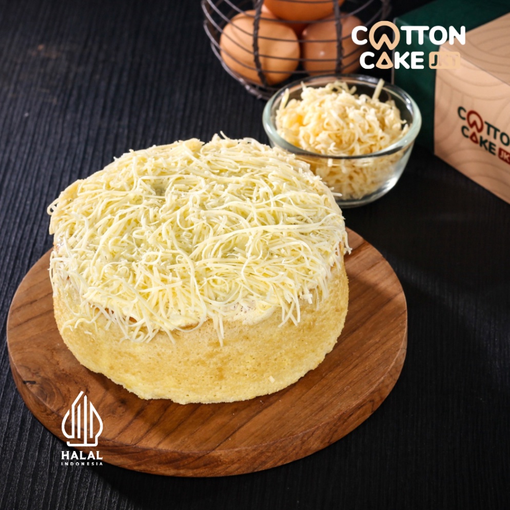 

Real produk Cotton Cake Keju