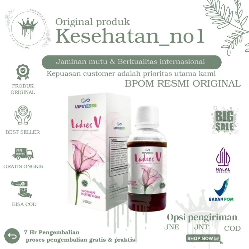 

LADIESV - Madu Herbal Kewanitaan (250 gr)