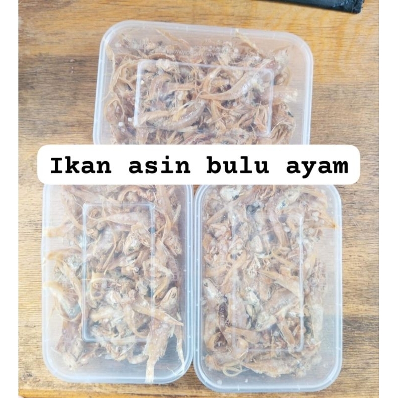 

ikan Asin Bulu Ayam 200 gram