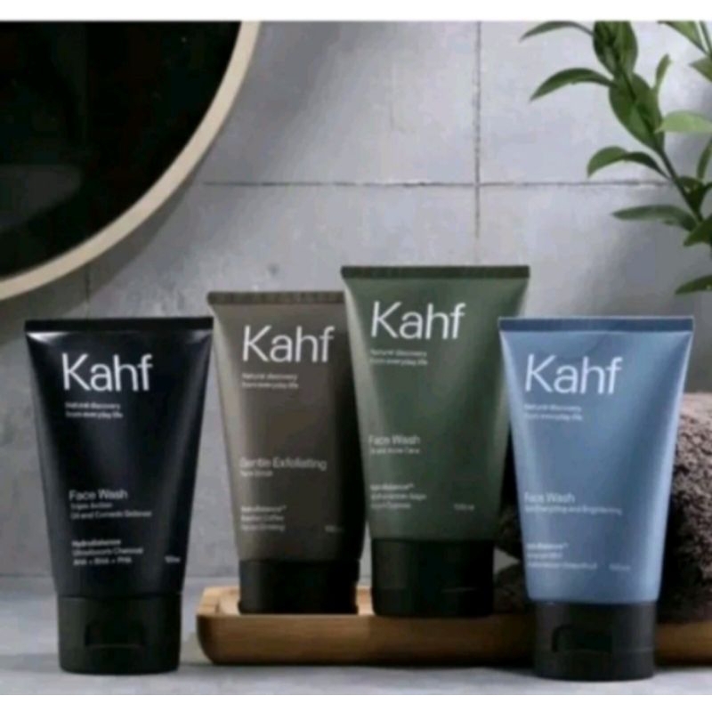KAHF facial wash. SABUN CUCI MUKA PRIA