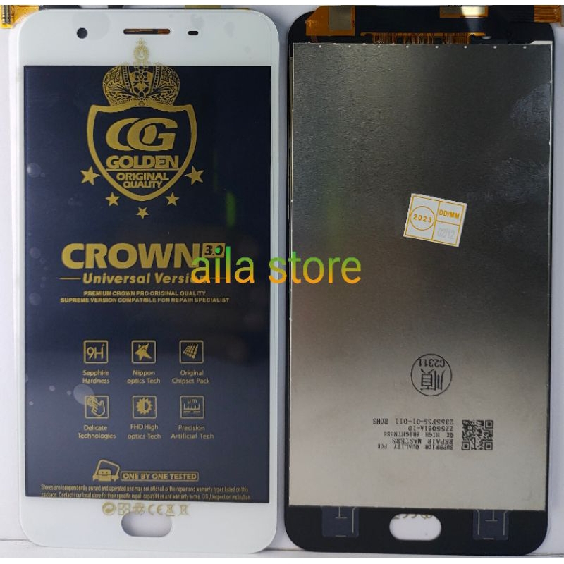 LCD TOUCHSCREEN OPPO F1S ORIGINAL MEETOO FULL SET