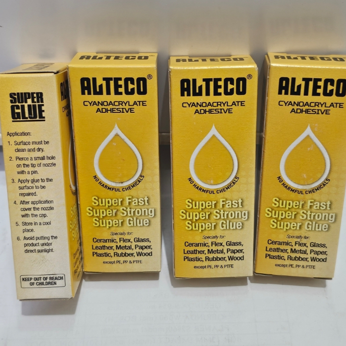 

Lem Alteco Super Glue 20gram Jamin Original