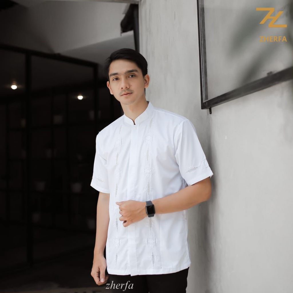 Baju Koko Kerancang Padang Kekinian || Sulaman Manual || Pakaian Muslim Berualitas || Katun Silk || 