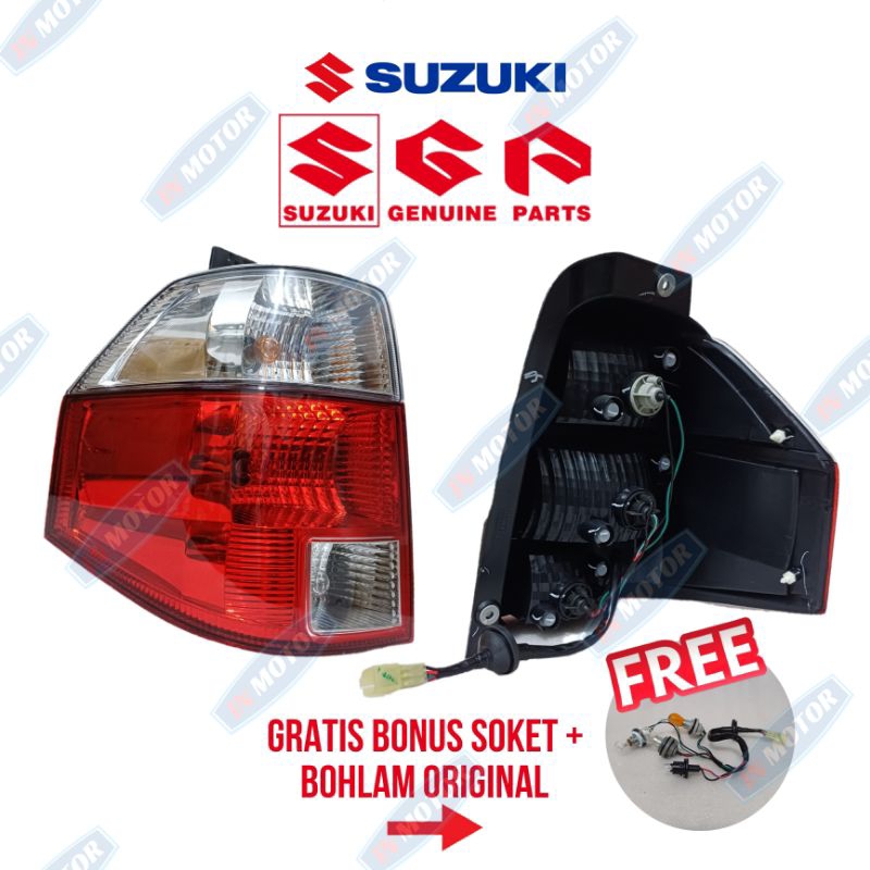 stoplamp suzuki APV ARENA original ( bonus Soket & Bohlam ) / lampu belakang mobil suzuki apv kualit