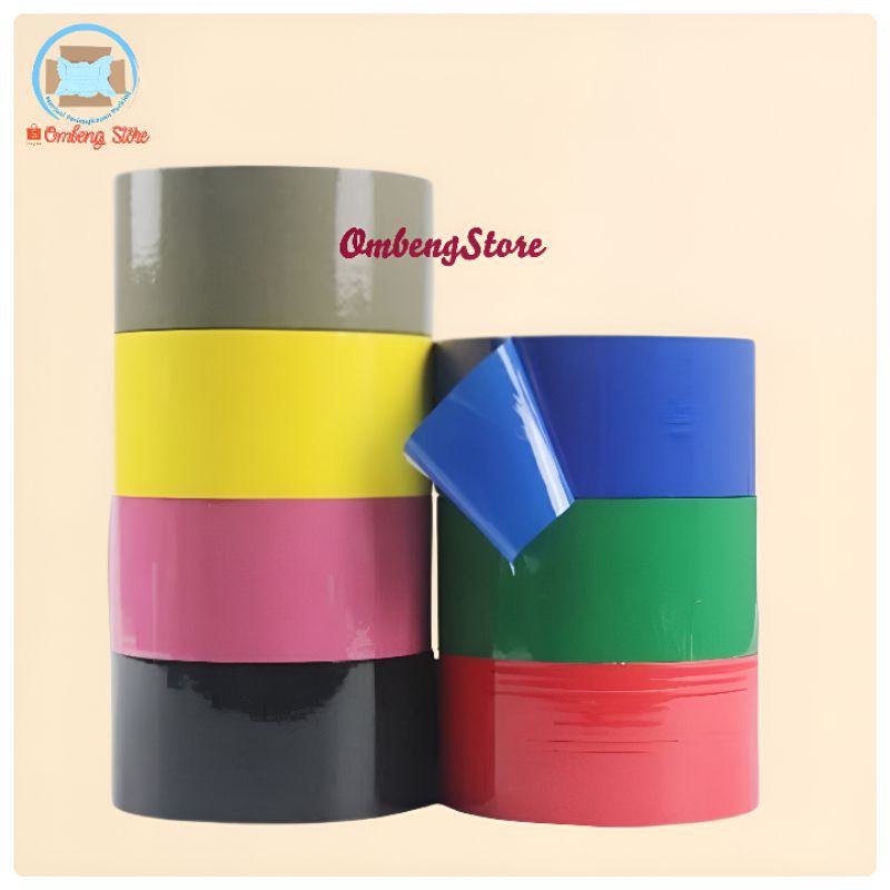 LAKBAN CERAH WARNA WARNI / OPP WARNA WARNI