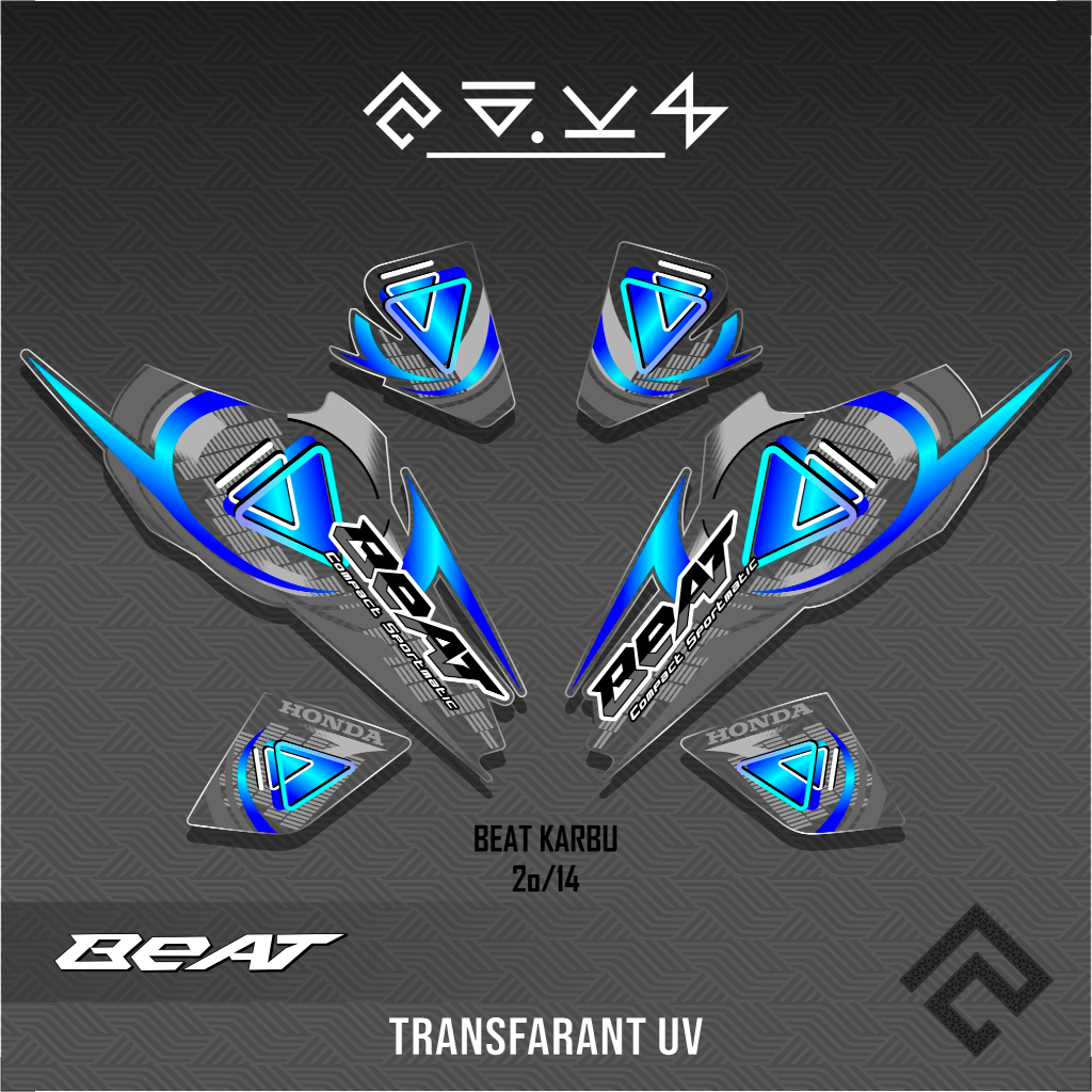 STRIPING BEAT KARBU / TRANSFARAN UV / DECAL ICON