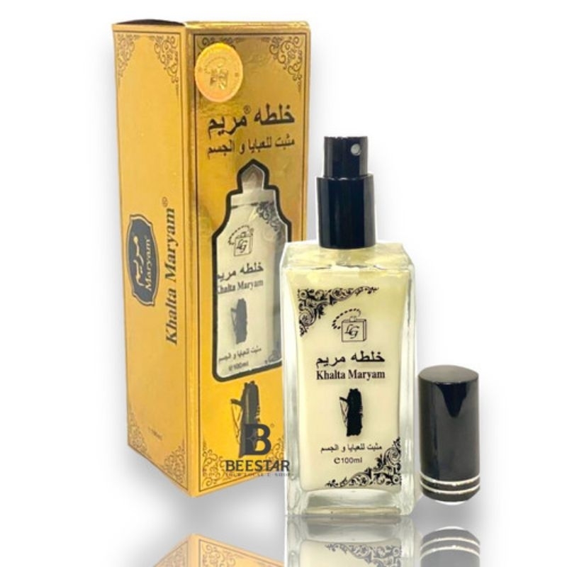 Parfum Abaya Khalta Maryam Gold  Free Alkohol  Import Tarim