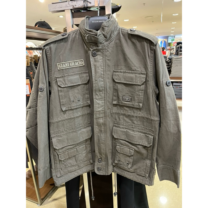 JAKET PARKAH PRIA MERK GIANI GRACIO
