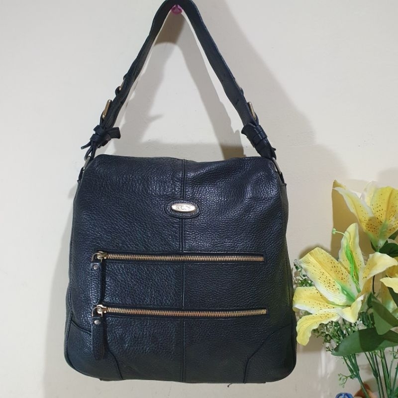 Tas Shoulder bag Kulit Asli Brics Preloved