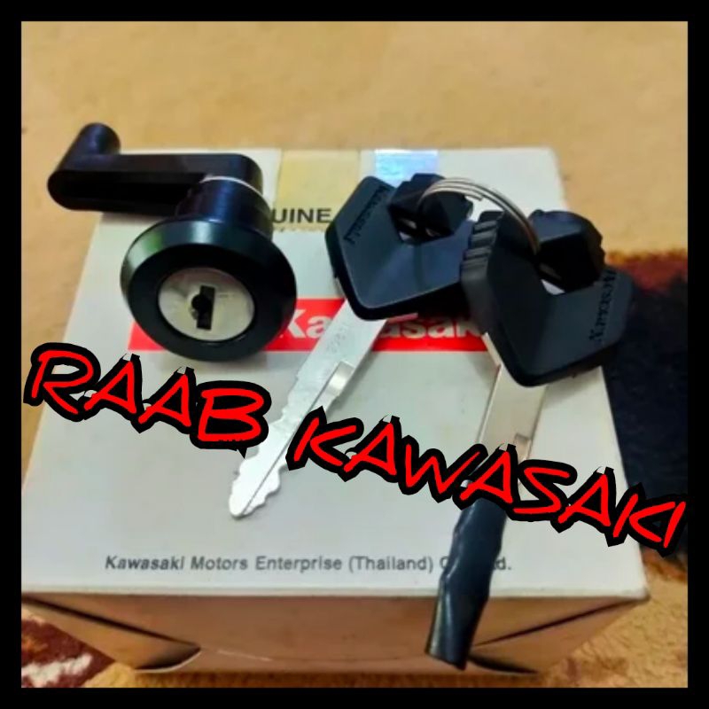 kunci jok zx130 original kawasaki