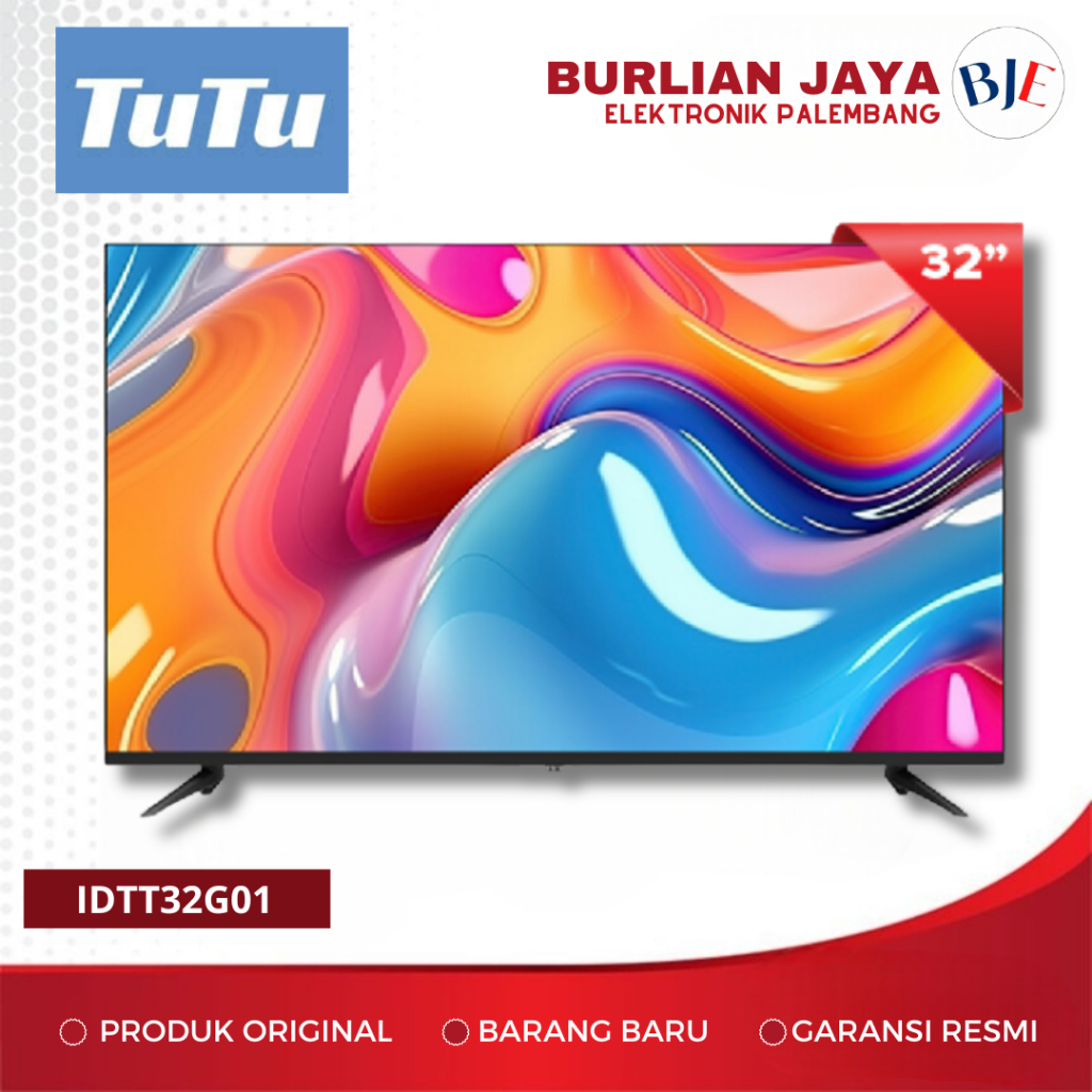 TV ANDROID 32 INCH TUTU IDTT32G01 SMART TV LED TV 32" PALEMBANG