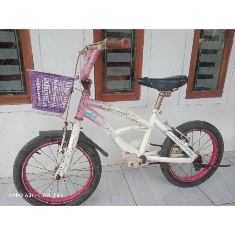 sepeda mini wimcycle ukuran 16 bekas