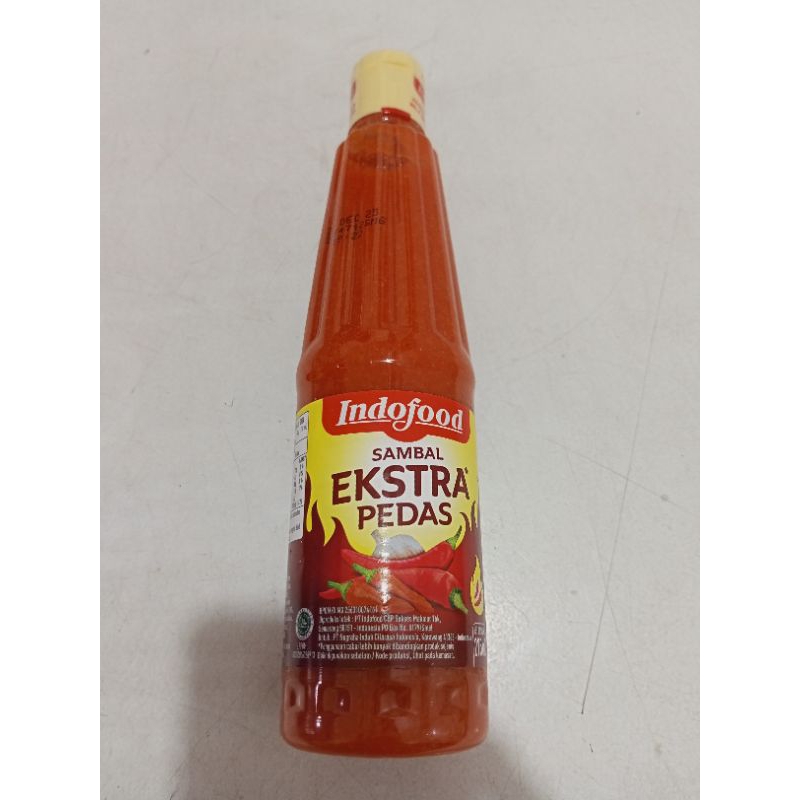 

Indofood sambal extra pedas 275ml