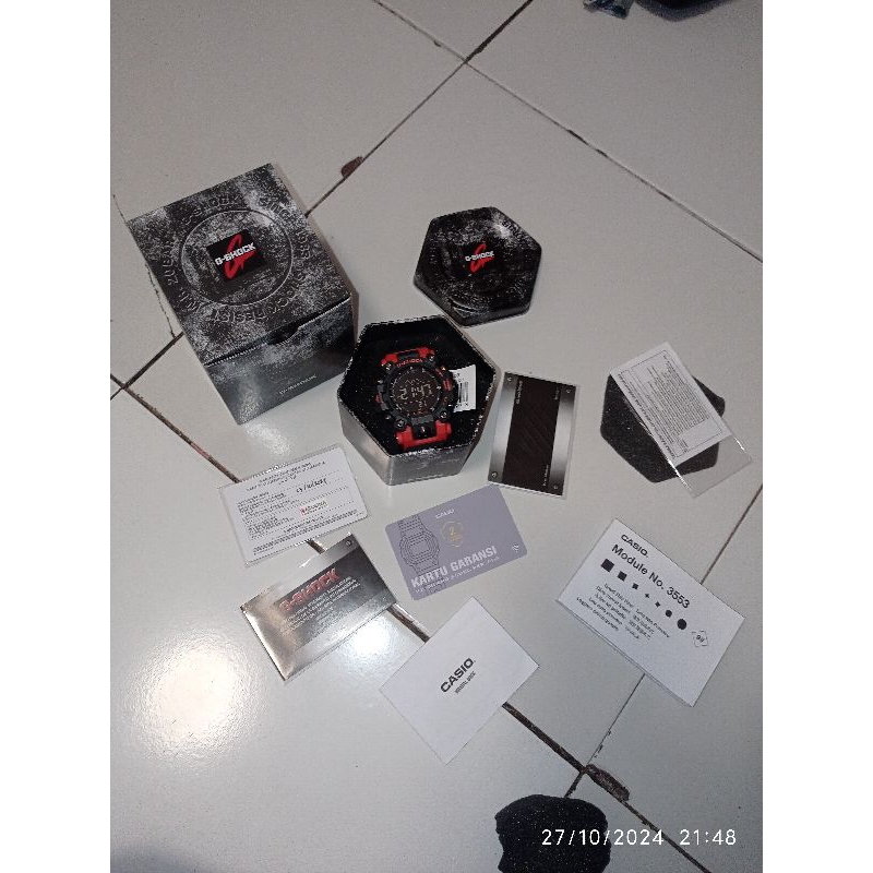 Casio G-Shock GW-9500-1A4DR Mudman New original