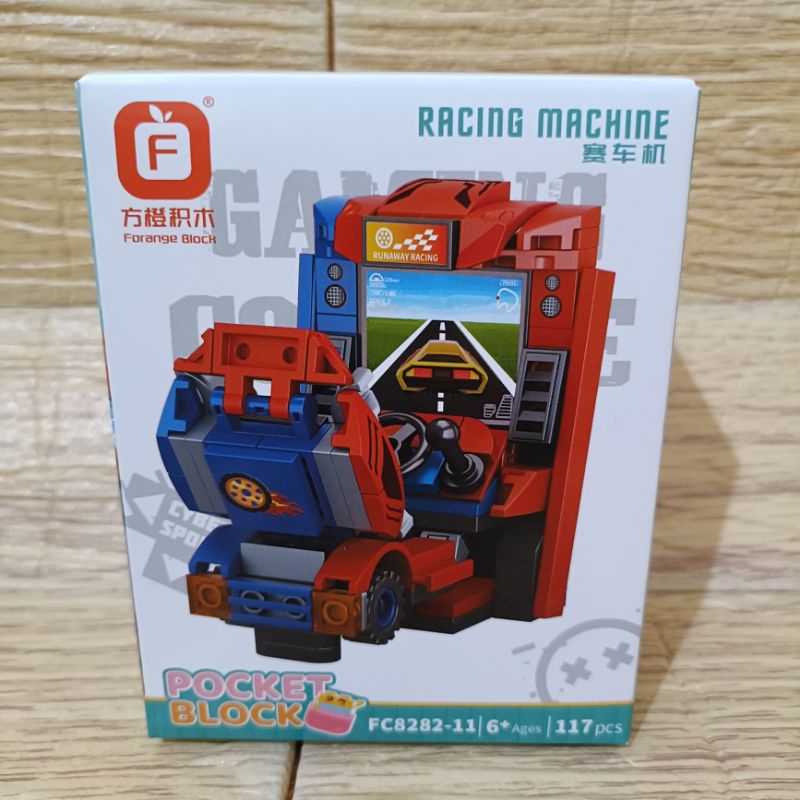 Brick Sembo Block 8282 forange block Pocket Block arcade machine amusement center timezone machine 1