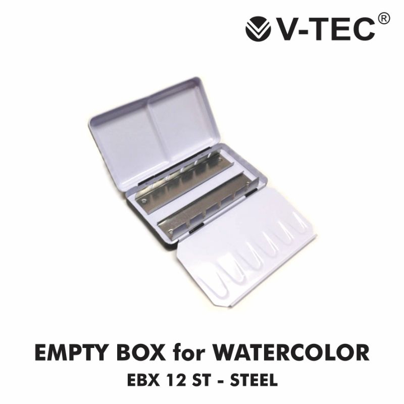 

V-TEC Empty Box For Watercolor Type EBX 12 ST - Steel