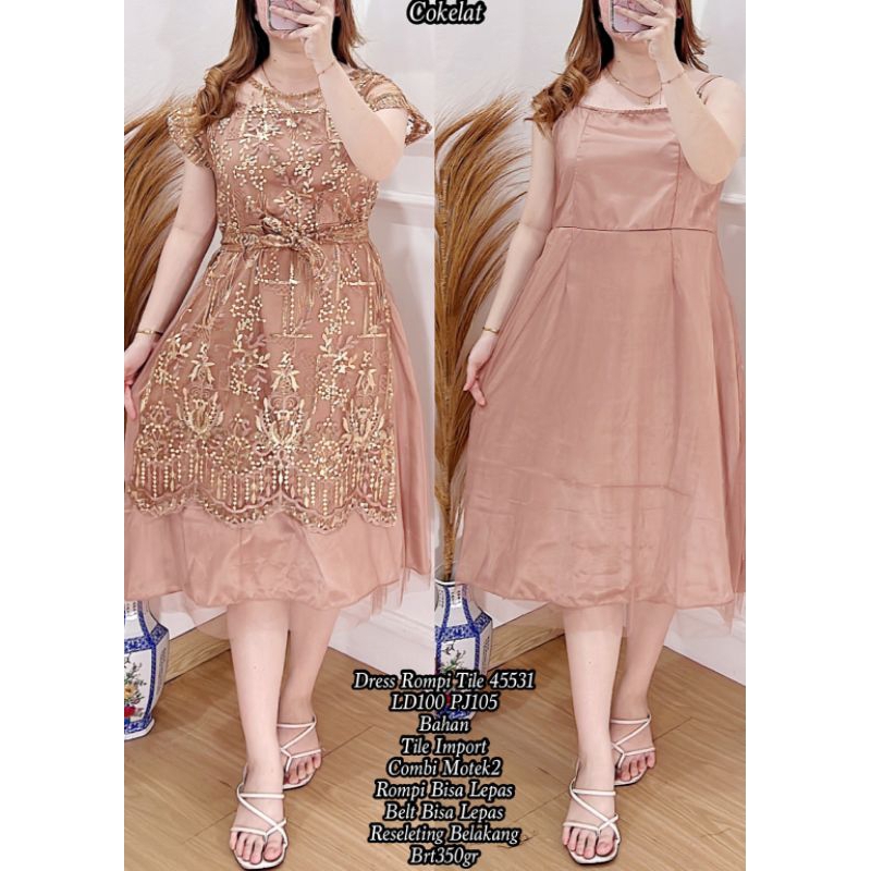 dress rompi tile 45531