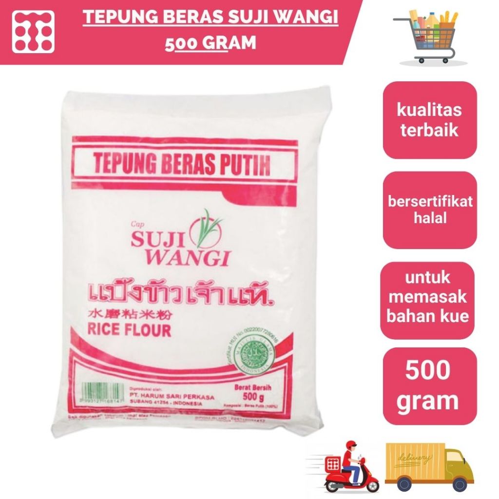 

TEPUNG BERAS SUJI WANGI 500 GRAM