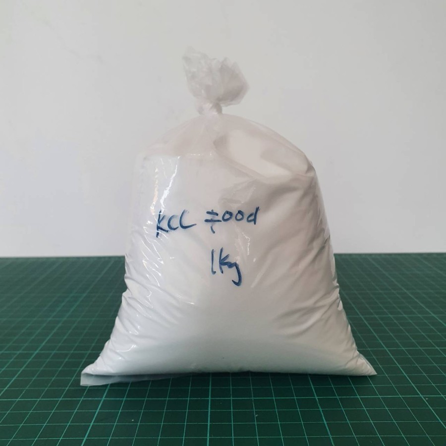 Kalium Chloride Food Grade Ex Jerman 1 Kilogram Potassium Chloride KCl