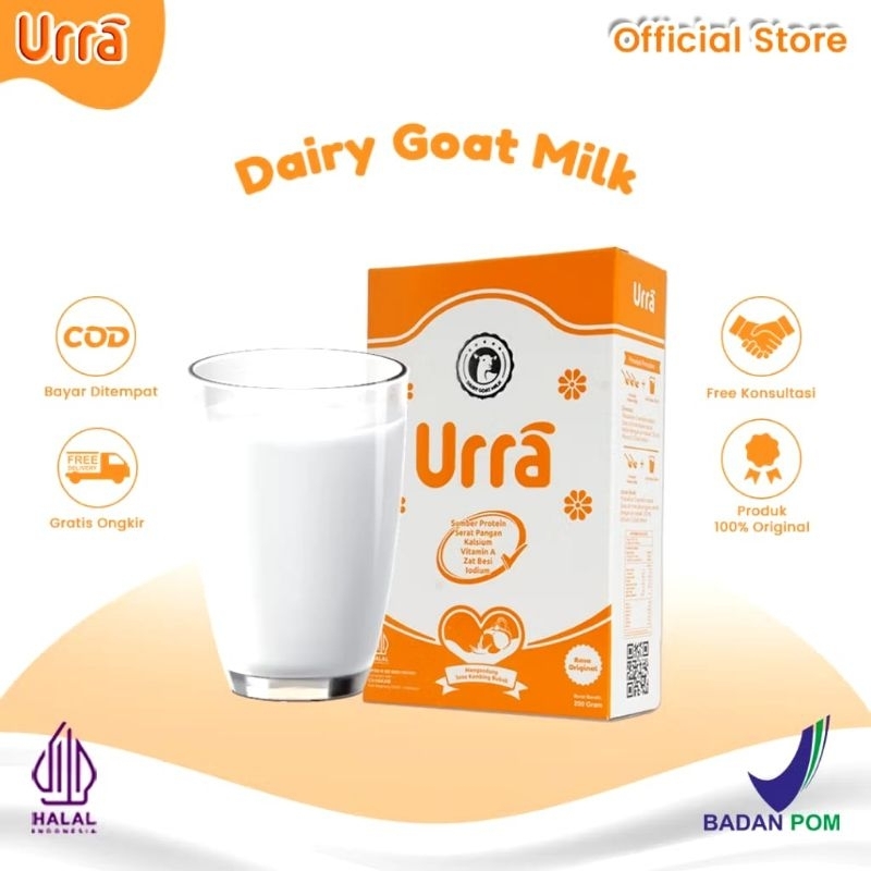 

URRA Susu Kambing Sannen \ Penambah Nafsu Makan Anak & Penambah Tinggi dan Berat Badan Anak 1 Box 200gram