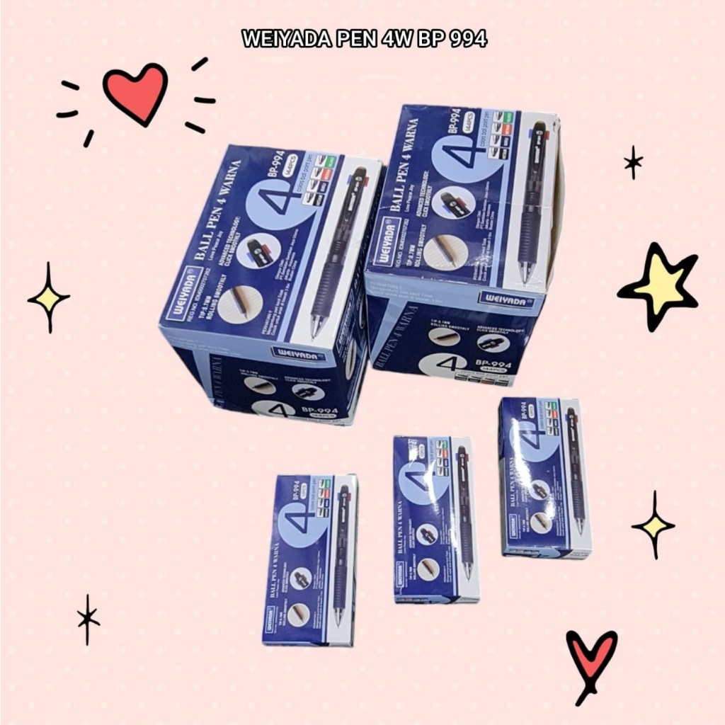 

PILPEN PEN GEL WEIYADA /4W BP-994