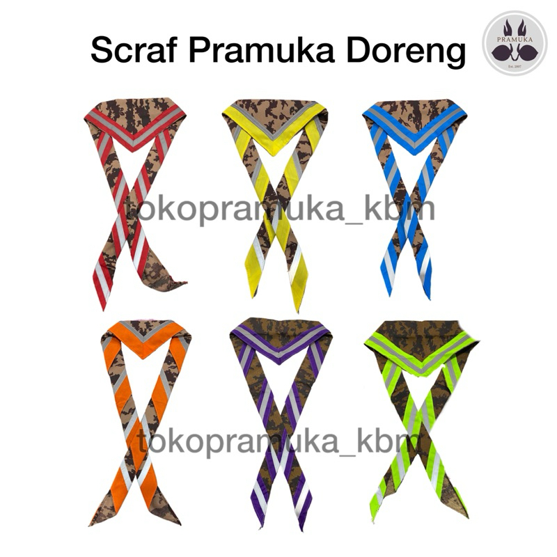 Scraf Pramuka Doreng | Scraf Loreng