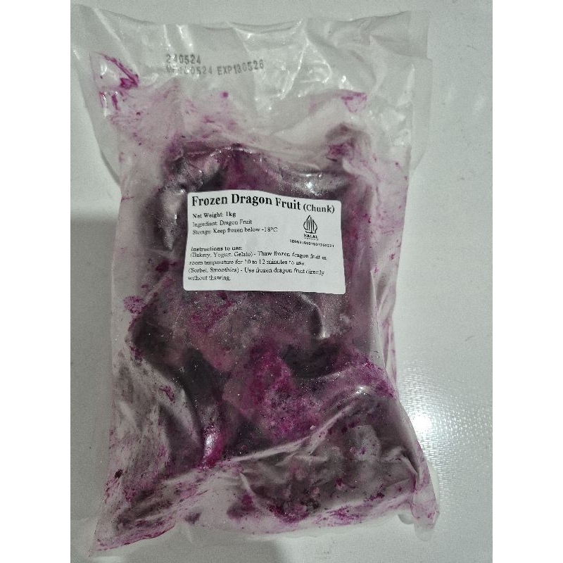

Buah Naga / Dragon Fruit Chunk
