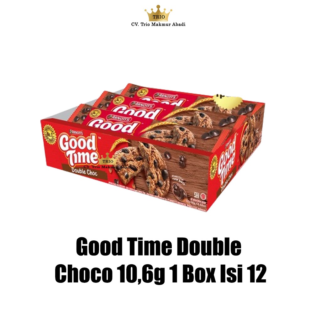 

Good Time Double Choco 10,6g box Isi 12