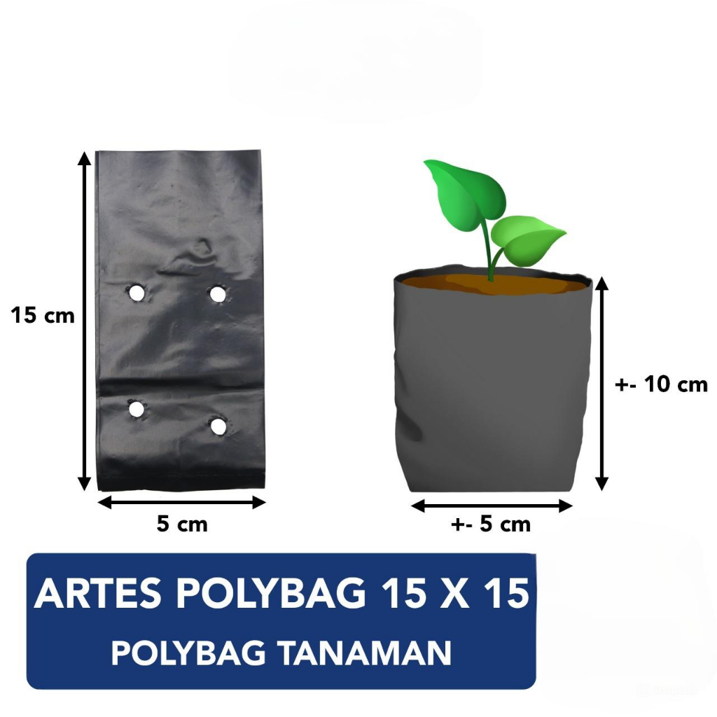 Plastik Polybag Polibag Semai Tanaman Kecil Sedang