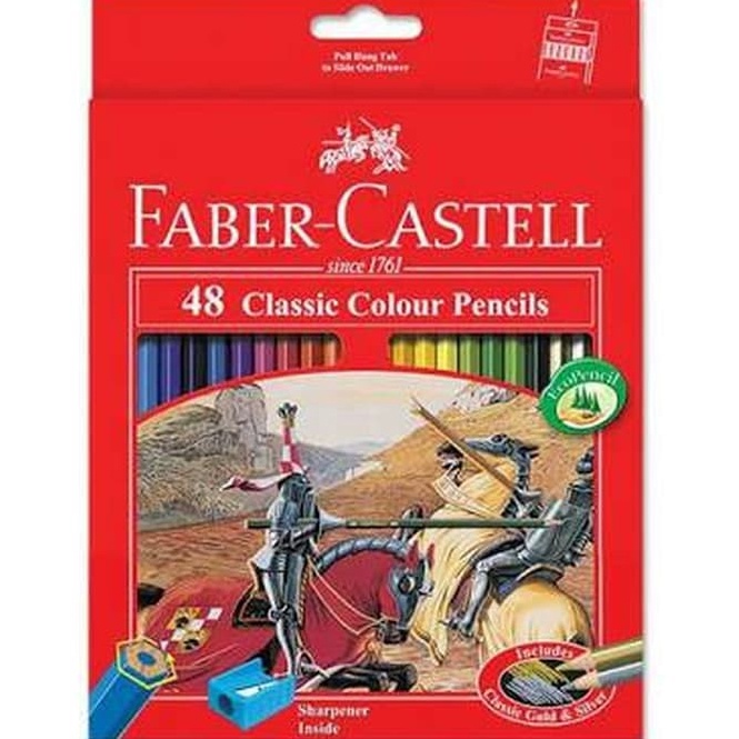

KODE U24I FaberCastell classic lor pencil 12 48clr