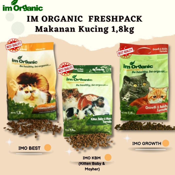 im organic 1.8 kg dan 2 kg best. kbm. growth. platinum