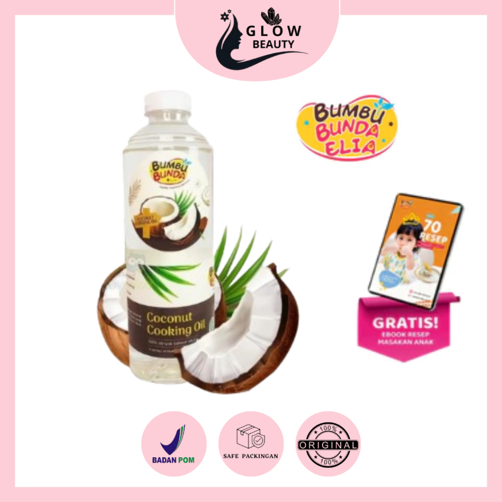 

BUMBU BUNDA ELIA ( BELI 1 GRATIS 1 ) COCONUT COOKING OIL Minyak MPASI / BB Booster MPASI / CCO / VCO / Lemak MPASI / Minyak Bayi